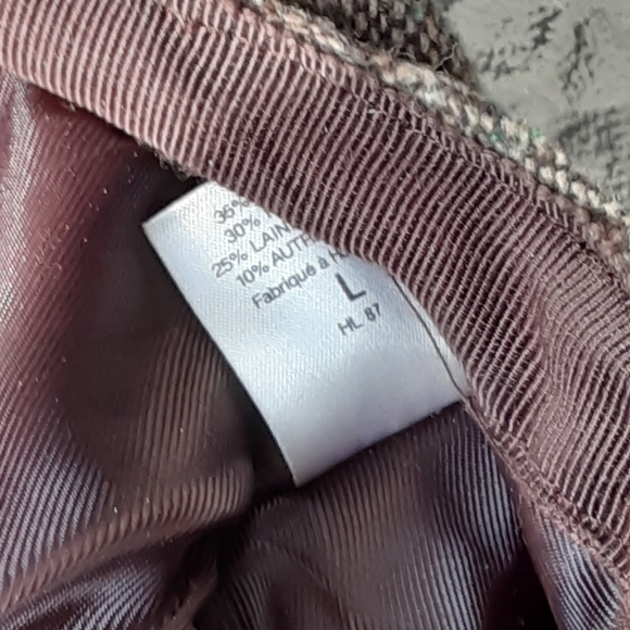 Men's  Vintage Brown Totes FLat Cap Ivy Cap Size Large EUC - Picture 3 of 4